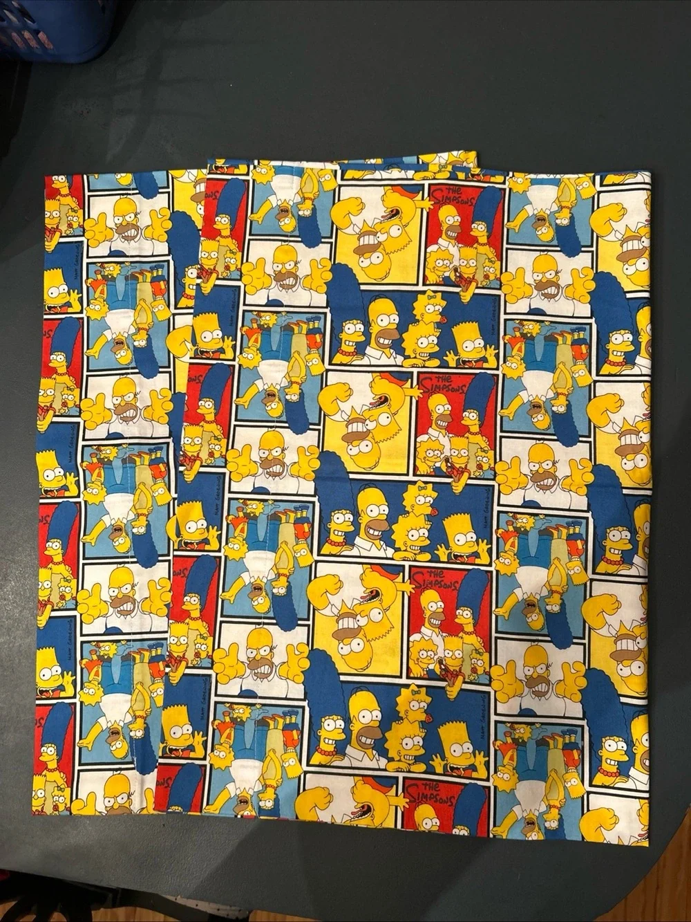 Simpsons Inspired Pillowcases (2) Cartoon Bart Homer Marge Maggie Simpson